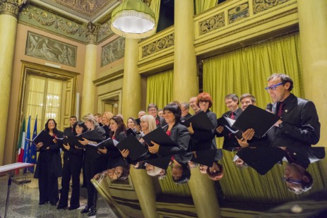 coro al palazzo Spinola milano
