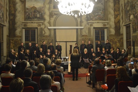 foto coro polifonico città di rivarolo al castello del Valentino